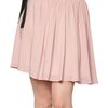 Red Valentino Flowy Crepe Bow Skirt in Pink (blush) - Lyst