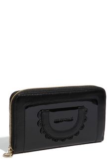 See By Chloé Patent Zip Around Wallet - Lyst