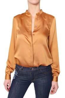 See By Chloé Stretch Satin Shirt - Lyst