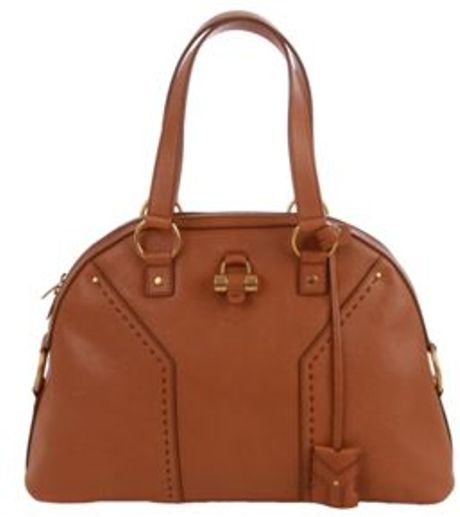 Yves Saint Laurent Handbag in Brown - Lyst