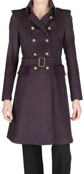 Antonio Croce Wool and Cashmere Felt Trench Coat - Lyst