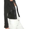 Balmain Silk Lapel Cool Wool Jacket in Black - Lyst