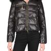 Beayukmui Racoon Fur Trim Down Jacket in Black - Lyst