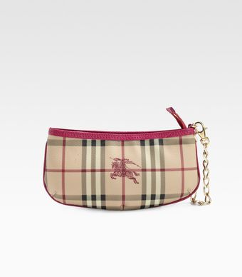 Burberry Check Wristlet - Lyst