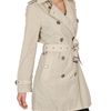 Burberry Brit Buckingham Nylon Trench Coat in Beige (ivory) - Lyst