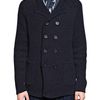 Burberry Prorsum Cotton Alpaca Chunky Knit Sweater in Blue for Men - Lyst