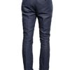 Burberry Prorsum 17cm Chambray Linen Skinny Fit Trousers in Blue for Men (navy) - Lyst
