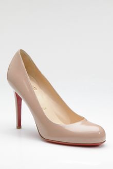 Christian Louboutin Simple 100 Patent Pumps - Lyst