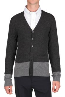 Dolce & Gabbana Bicolored Knit Cardigan Sweater - Lyst