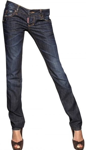 DSquared2 Slim Washed Denim Jeans - Lyst