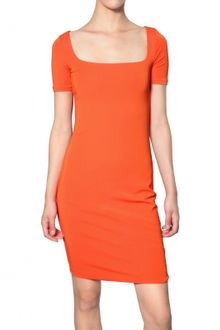 DSquared2 Stretch Viscose Jersey Dress - Lyst