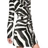 Dsquared2 Zebra Print Ponyskin Trench Coat in Animal (zebra) - Lyst