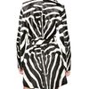 Dsquared2 Zebra Print Ponyskin Trench Coat in Animal (zebra) - Lyst
