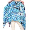 Emilio Pucci Printed Woven Silk Top in Blue (multi) - Lyst