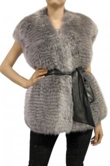 Ita Kli Racoon Fur Stole/ Vest - Lyst
