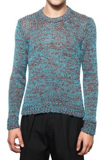 Jil Sander Cotton Knit Sweater - Lyst