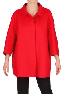 Jil Sander Wool Melton Coat - Lyst