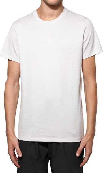 Jil Sander Jersey Tshirt in White for Men - Lyst