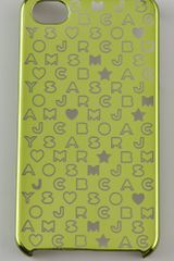 Marc By Marc Jacobs Metallic Stardust Logo Iphone Cover