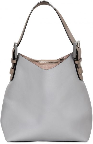 marc jacobs grey leather bag