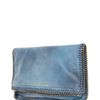 Stella Mccartney Falabella Fold Over Clutch in Blue
