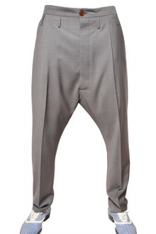 Vivienne Westwood 19cm Cool Wool Low Crotch Trousers - Lyst