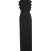 Altuzarra Moonbeam Crepe Satin Evening Gown in Black - Lyst