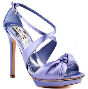 Badgley Mischka Wallis Ii Satin - Lyst