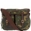 Barbour Camouflage Waxed Cotton Satchel in Green for Men - Lyst