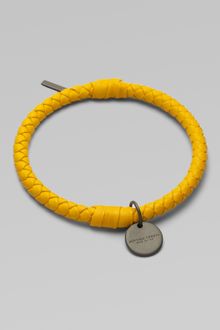 Bottega Veneta Braided Leather Bracelet - Lyst