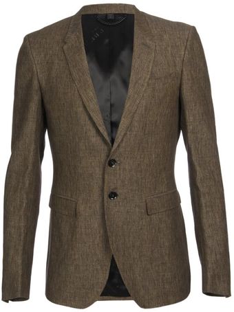 Burberry Prorsum Soft Linen Jacket - Lyst