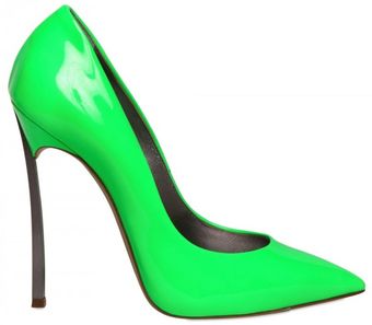 Casadei 120mm Patent Pointy Pumps - Lyst
