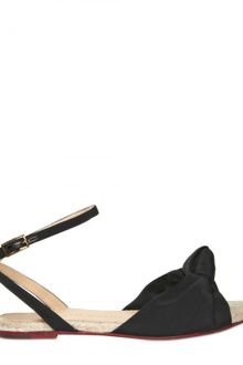 Charlotte Olympia 15mm Crepe Silk Bow Flats - Lyst