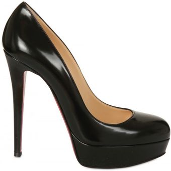 Christian Louboutin 140mm Bianca Brushed Leather Pumps - Lyst
