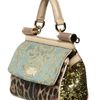 Dolce & Gabbana Mini Miss Sicily Top Handle in Multicolor (green) - Lyst