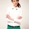 Equipment Shirt Brett Slim Fit One Pocket Collar Tip in White (brightwhite) - Lyst