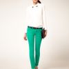 Equipment Shirt Brett Slim Fit One Pocket Collar Tip in White (brightwhite) - Lyst