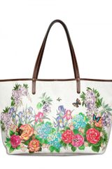 Etro Floral Print Pvc Tote