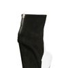Gareth Pugh 120mm Suede and Leather Wedges in Black - Lyst