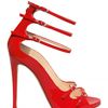 Giuseppe Zanotti 120mm Patent Strappy Sandals in Red - Lyst