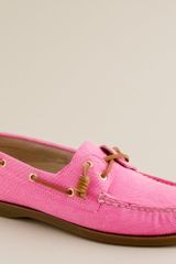 J.Crew Sperry Top-sider® Authentic Original 2-eye Boat Shoes in Twill