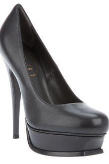 Yves Saint Laurent Tribute Platform Pump - Lyst