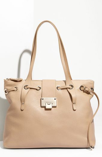 Rhea - Medium Calfskin Leather Shopper 
