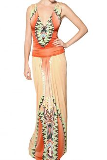 Etro Printed Viscose Jersey Dress - Lyst
