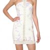Versace Starfish Studded 3d Jersey Dress in White - Lyst