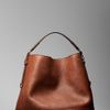 Burberry Large Washed Leather Duffle Bag in Brown for Men (cocoa) - Lyst