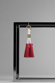 Burberry Leather Tassel Key Charm - Lyst