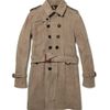 Burberry Prorsum Suede Trench Coat in Brown for Men - Lyst