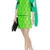 Christopher Kane Lasercut Neon Leather Top in Green - Lyst