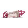 Miu Miu Check Print Slingback Pump in Purple (fuchsia) - Lyst